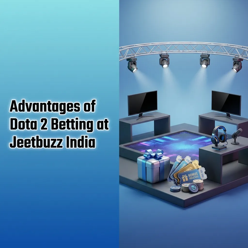 Jeetbuzz India Dota 2 betting platform interface showing welcome bonus, payment methods, and live betting features