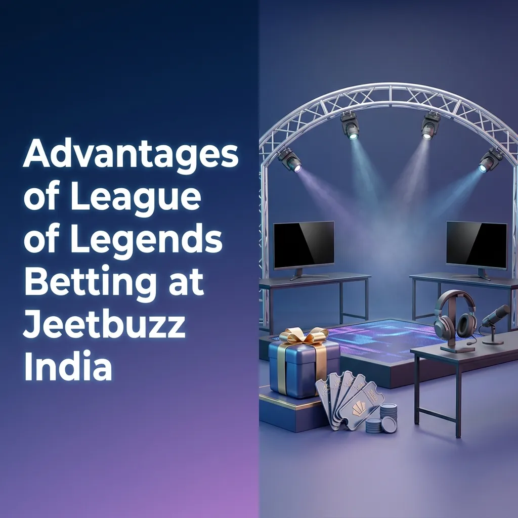Jeetbuzz India League of Legends betting platform showing bonus offer, payment methods, and mobile app features