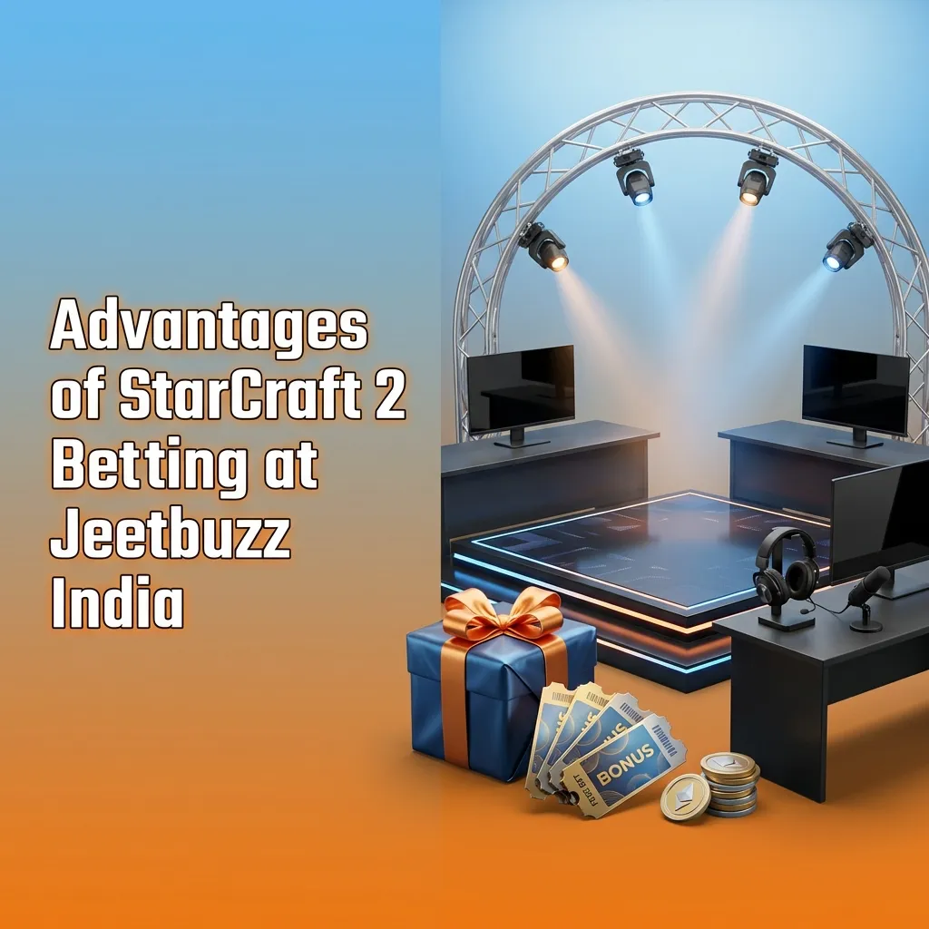 Jeetbuzz StarCraft 2 betting platform interface showing bonuses, payment methods, and mobile app for Indian players