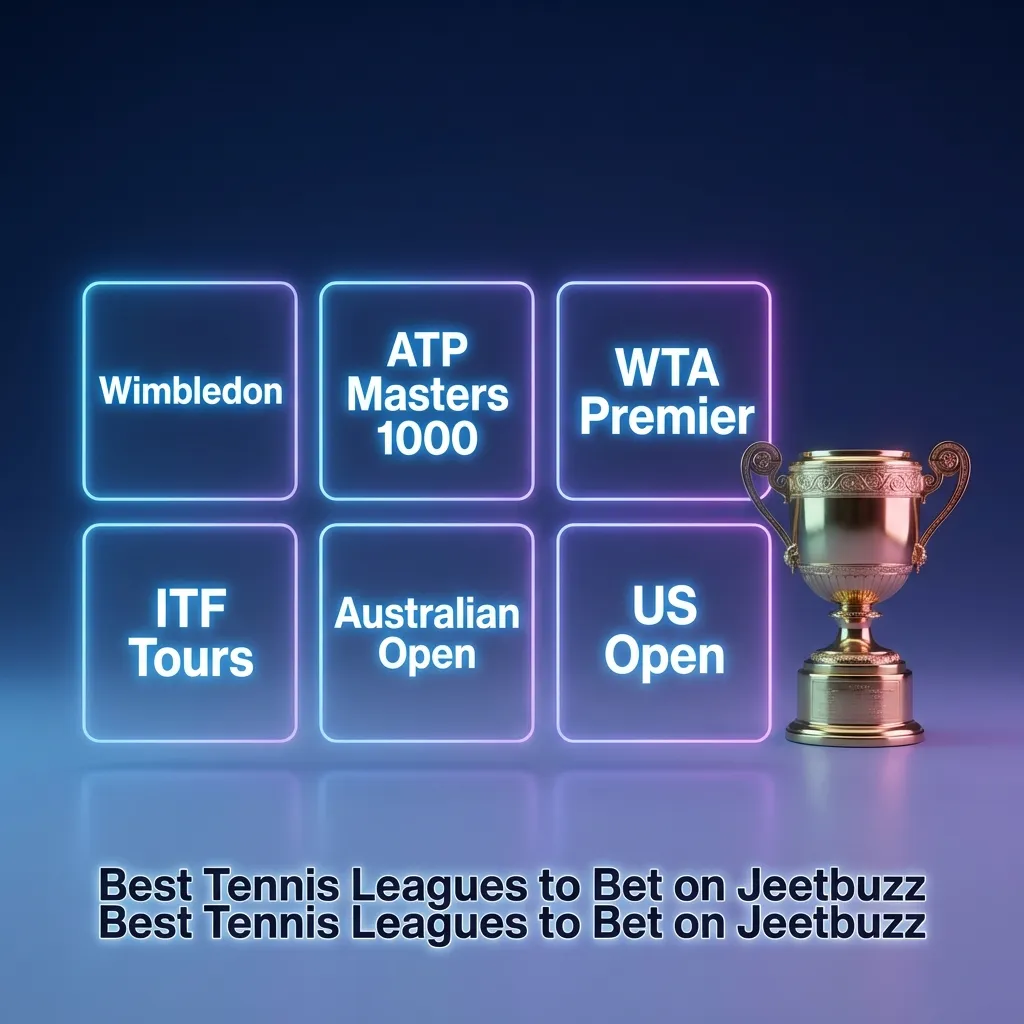 Tennis tournaments including Grand Slams and ATP/WTA events available for betting on Jeetbuzz platform