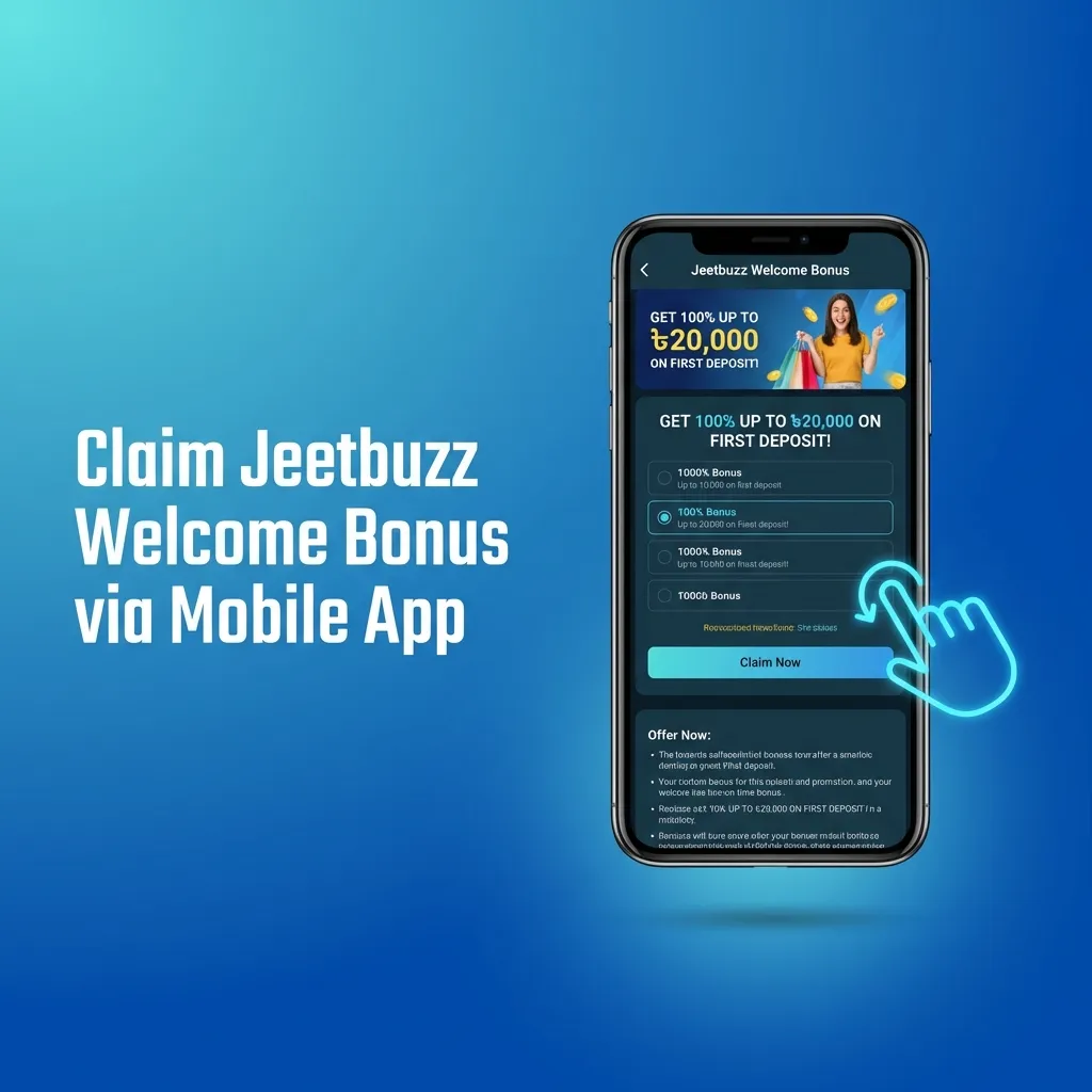 Jeetbuzz mobile app welcome bonus: download, register, deposit ৳500, and claim your instant bonus on Android or iOS.