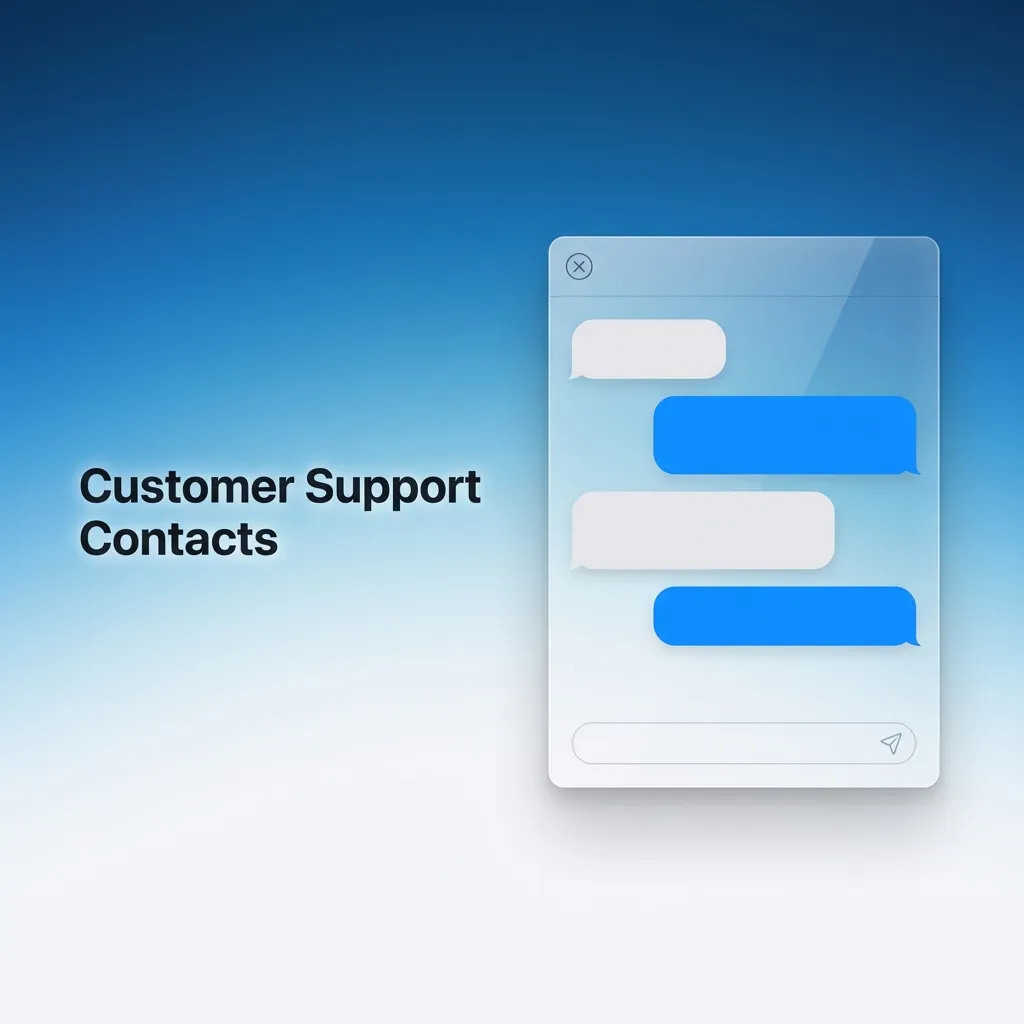 Customer support contact methods including live chat, email, Telegram, WhatsApp, and phone options for assistance.