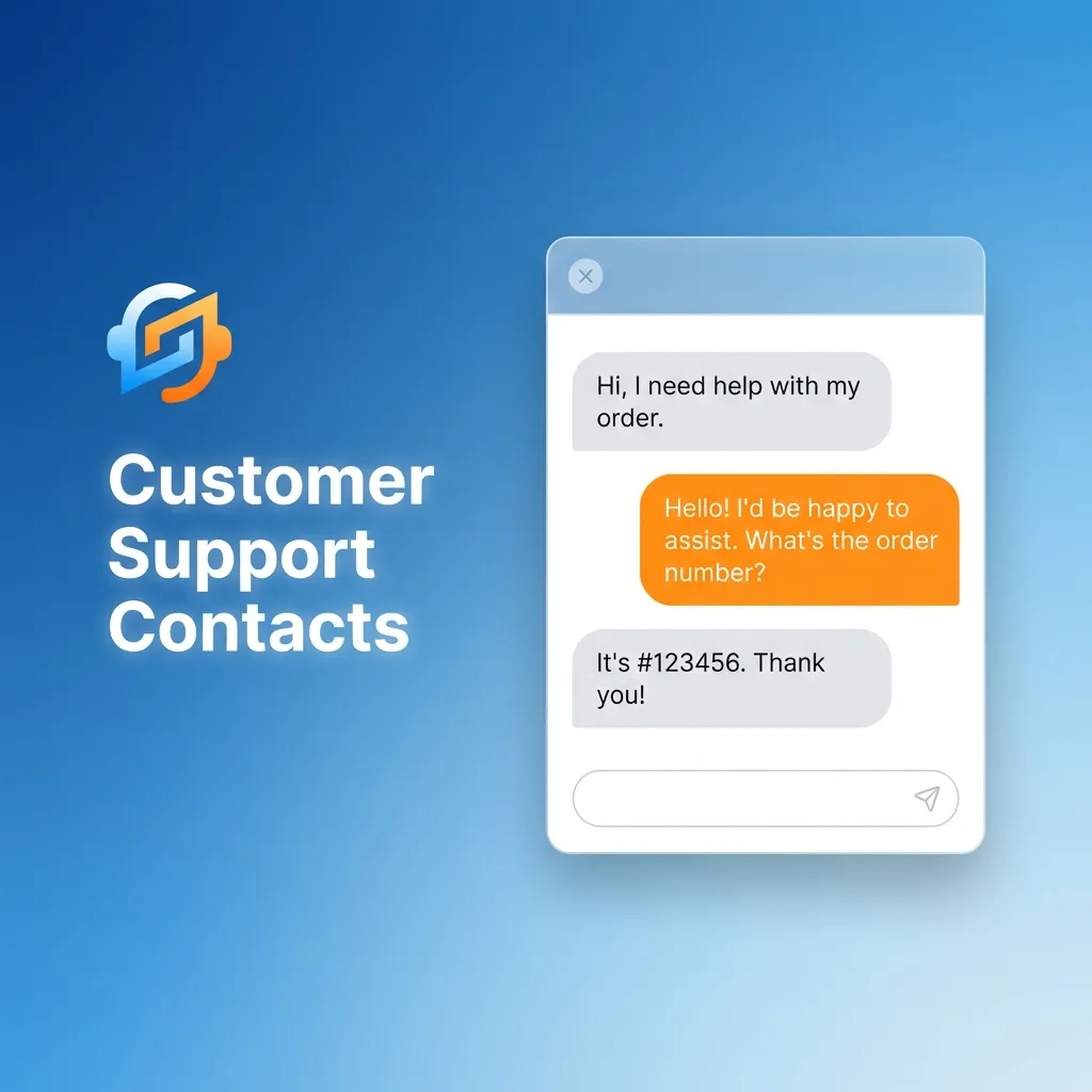 Customer support contact options including live chat, email, phone, Telegram, and WhatsApp for 24/7 assistance