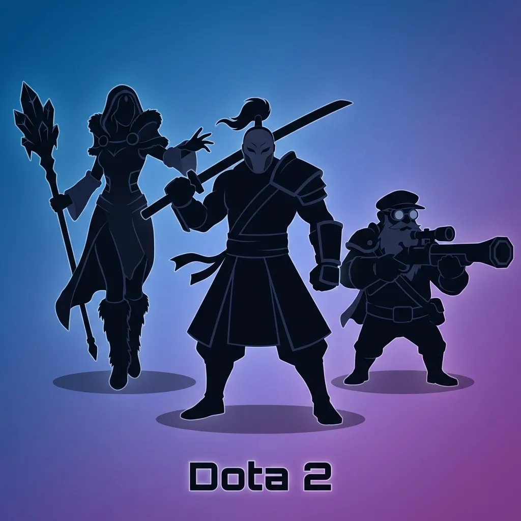 Five professional gamers compete in intense Dota 2 MOBA tournament match with strategic team-based gameplay