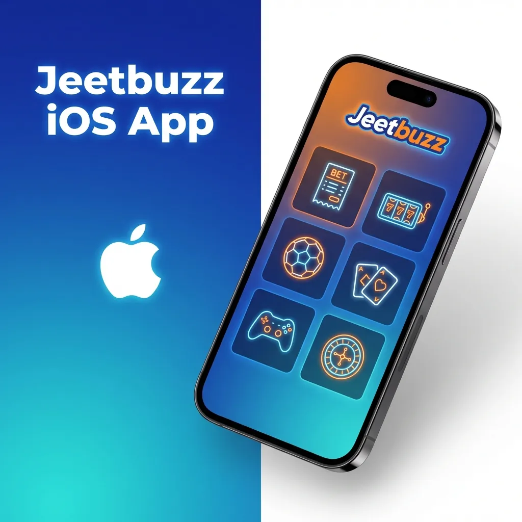 Jeetbuzz iOS app interface showing sports betting and casino features on iPhone and iPad devices