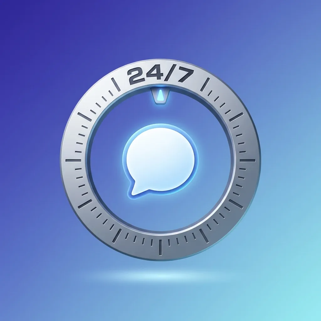 Customer service representative assisting user through live chat interface on computer screen