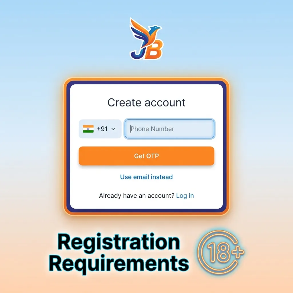Online betting registration rules: age 18+, one account per person, valid contact info, accurate ID details required