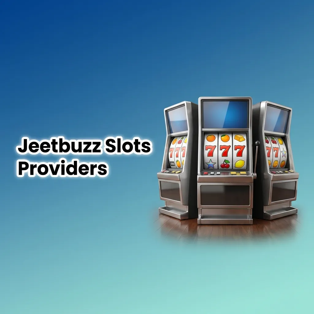 Jeetbuzz casino slots featuring logos from top providers like Pragmatic Play, NetEnt, Microgaming, and Evolution Gaming