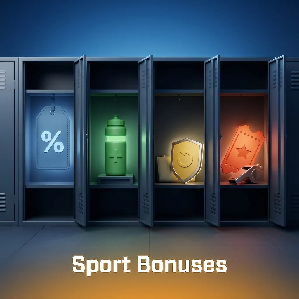 Cricket, esports, and accumulator betting bonuses with match percentages and wagering requirements displayed