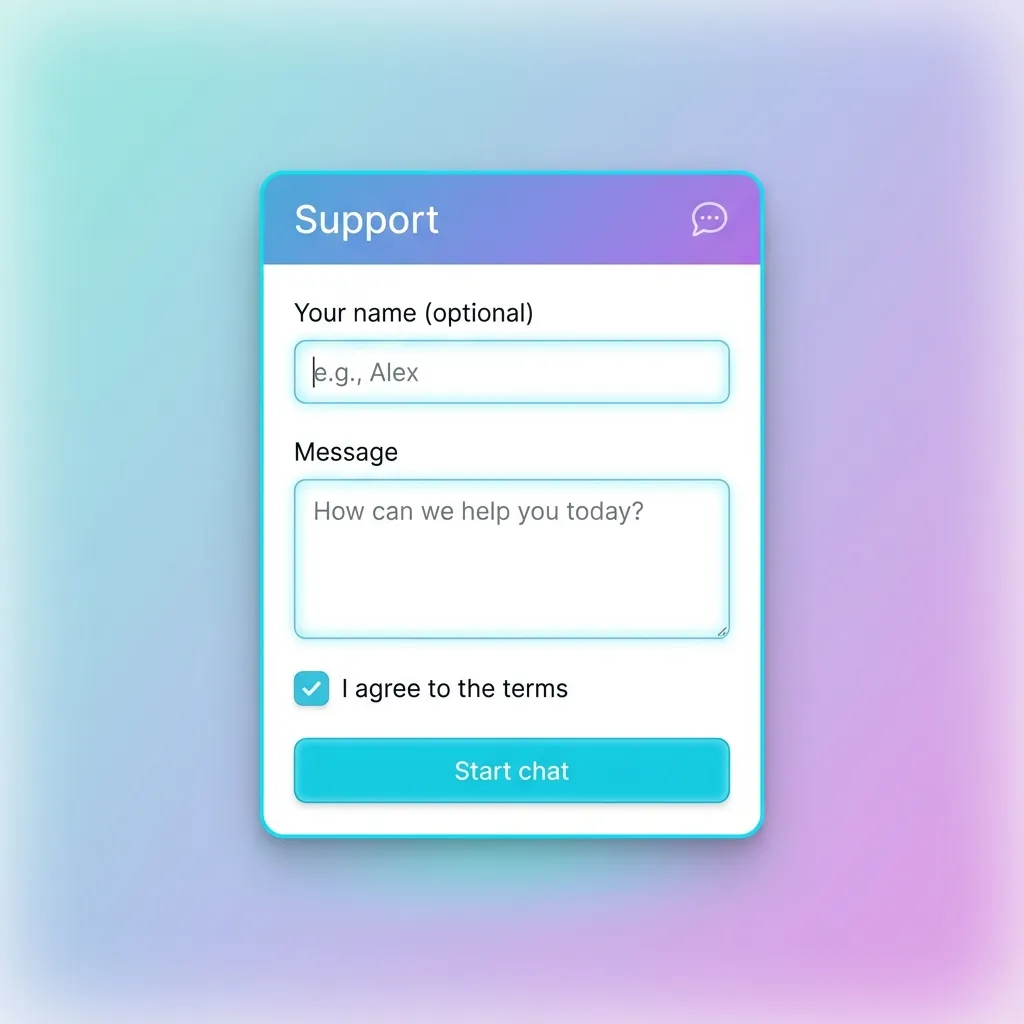 Customer support contact methods table showing 24/7 live chat, email, phone, and social media options for desktop users