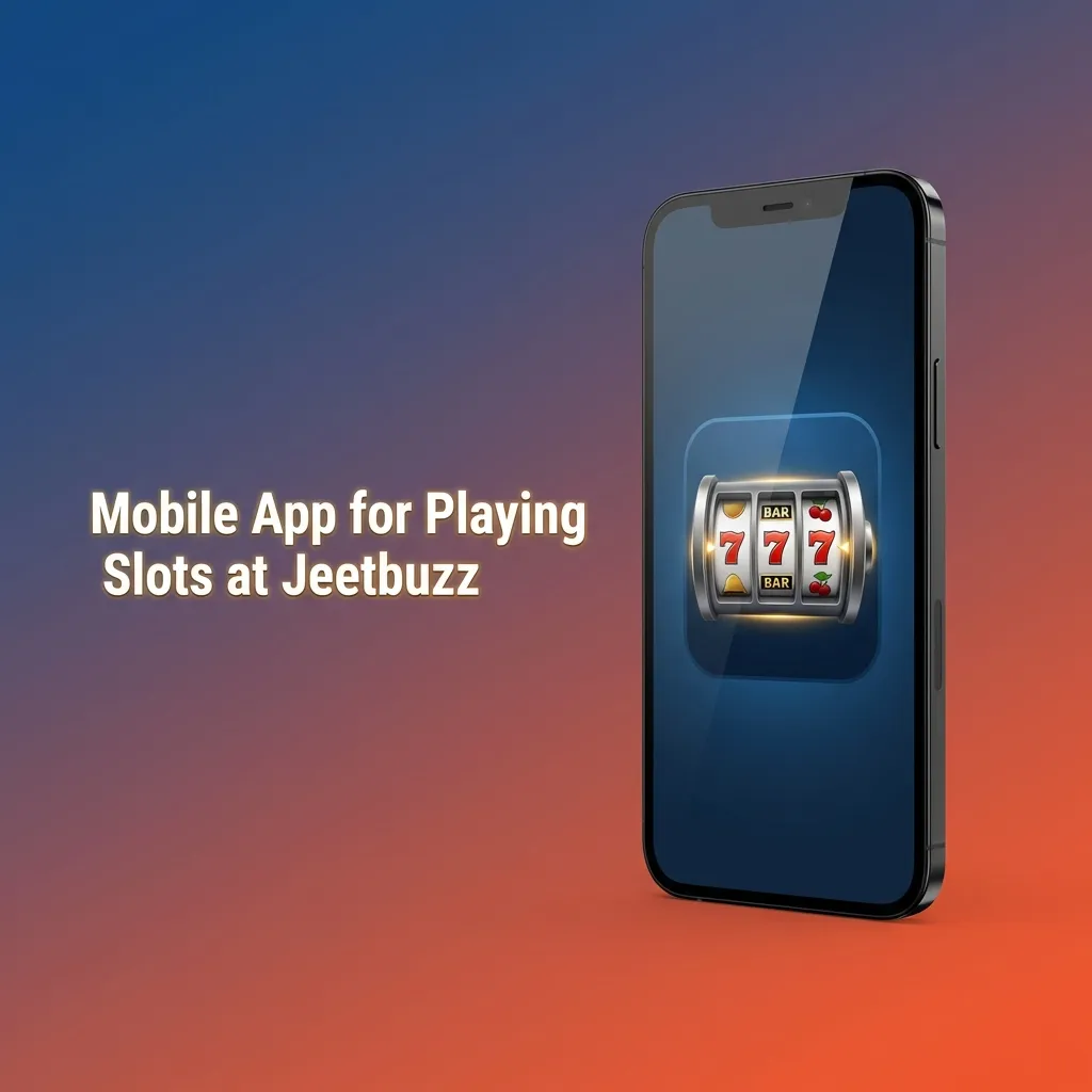 Jeetbuzz mobile app interface showing slot games library with navigation menu and gameplay controls on smartphone screen