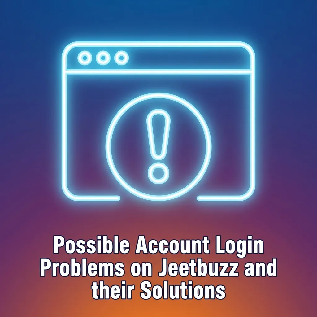 Table showing common Jeetbuzz login problems like incorrect password, locked account, and page loading issues with solutions.