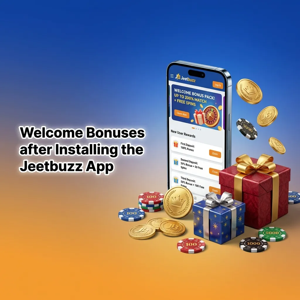 Jeetbuzz app welcome bonuses offering up to ৳1,60,000 for casino, sports betting, free spins, and reload offers