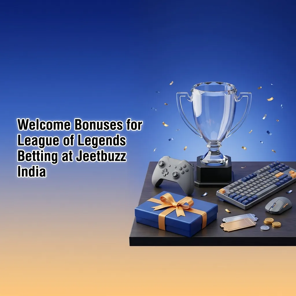 Jeetbuzz India welcome bonus up to ৳1,60,000 for new League of Legends betting players with registration steps