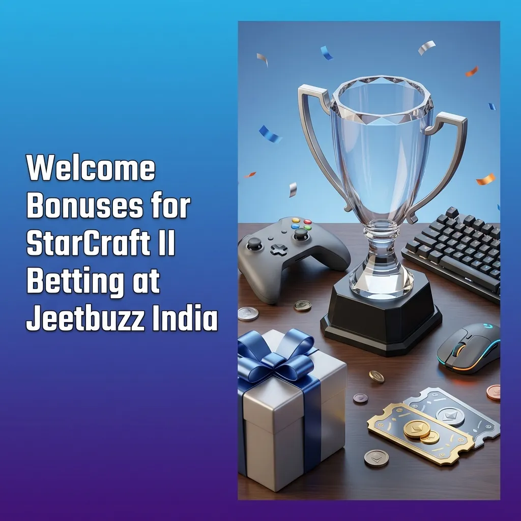 Jeetbuzz India welcome bonus offer up to 1,60,000 BDT for new players betting on StarCraft II esports matches and tournaments